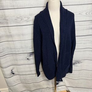 Pendleton Navy Blue Cardigan Sweater